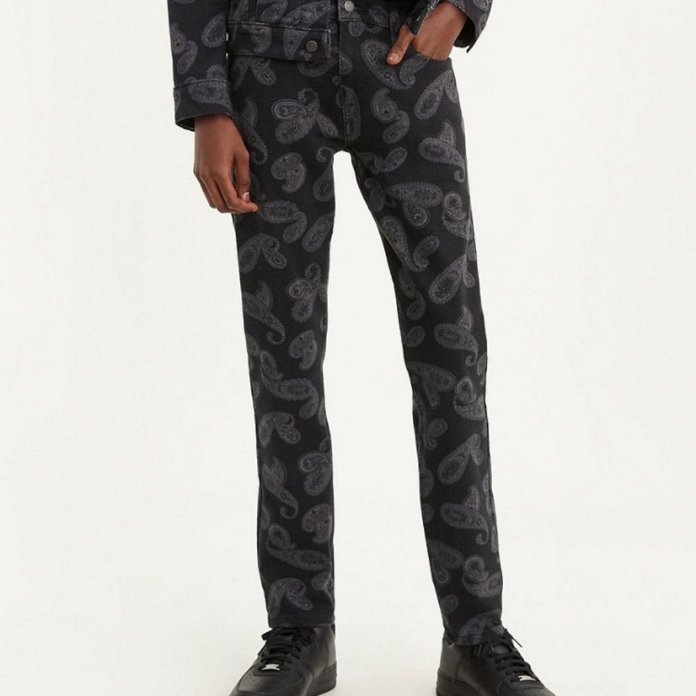 🔱LEVIS🔱 ‼️Paisley Print 512 slim taper fit
